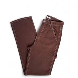 High Rise Brown Jeans 90s Boyfriend Women’s 25
